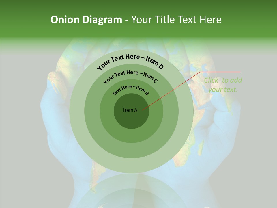 Globe Paint Future PowerPoint Template