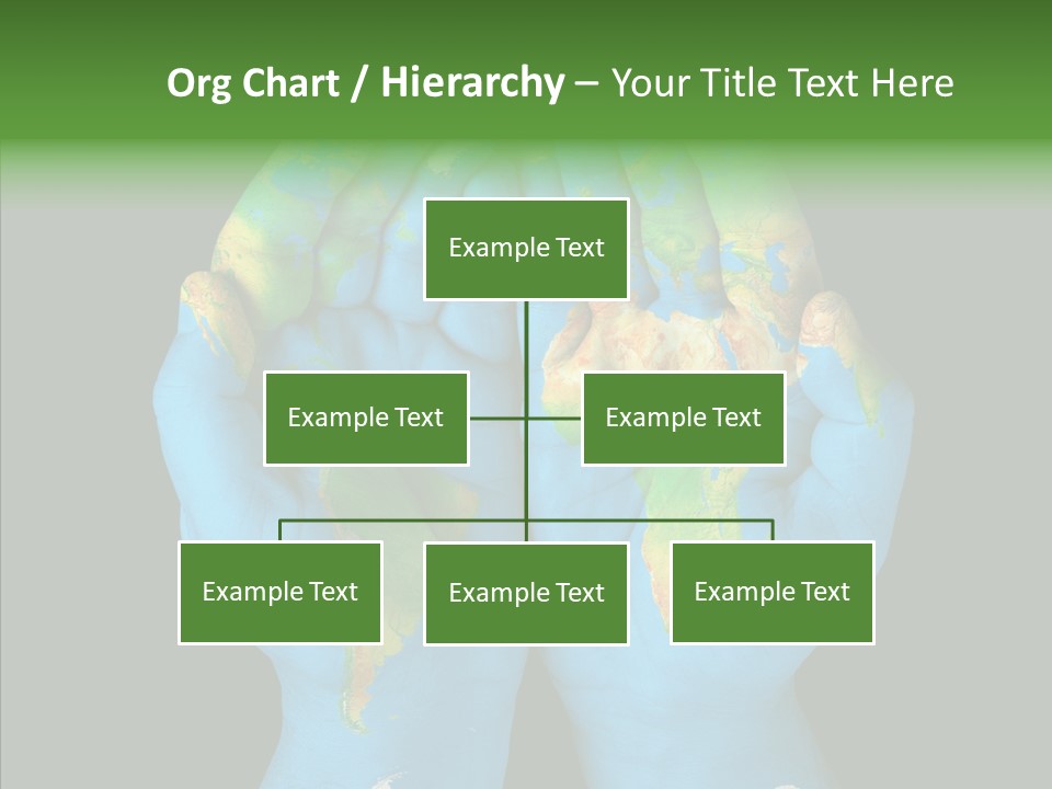 Globe Paint Future PowerPoint Template