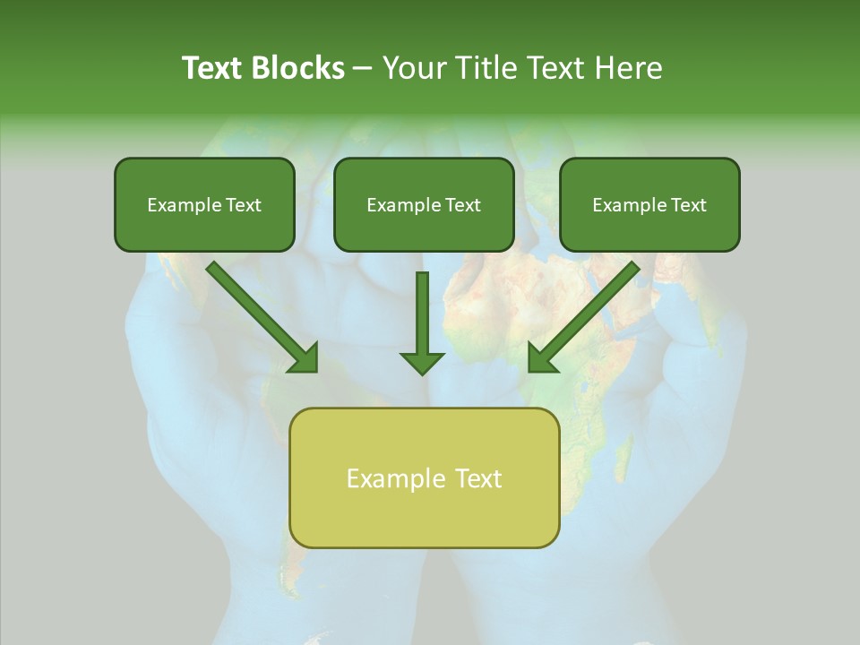 Globe Paint Future PowerPoint Template