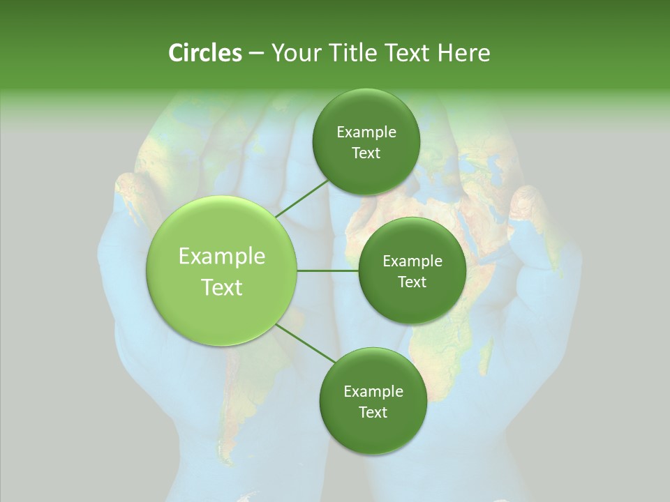 Globe Paint Future PowerPoint Template