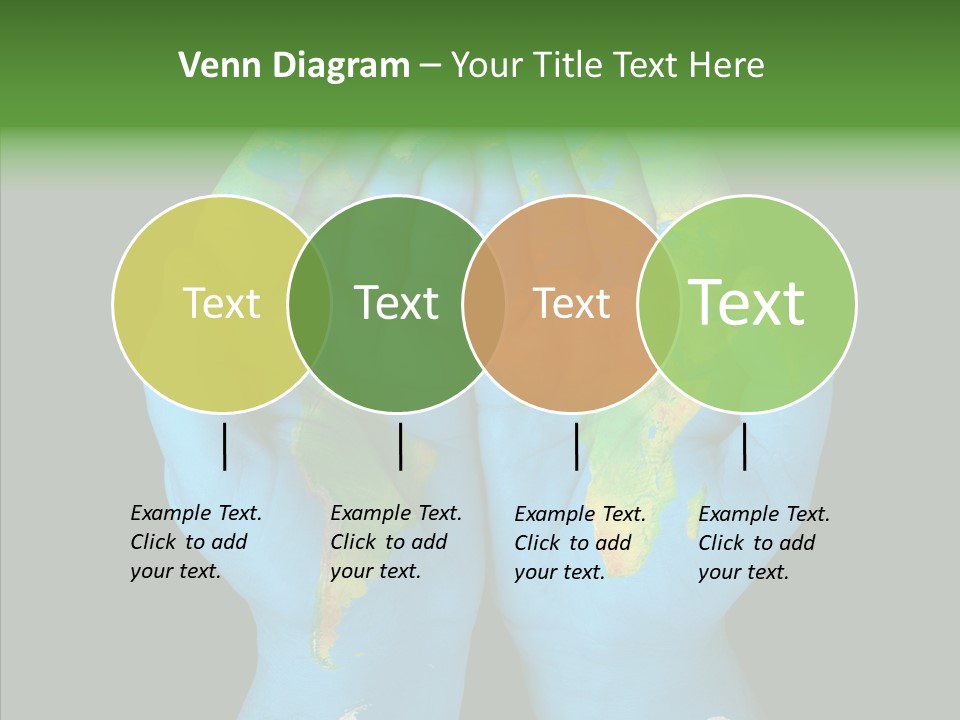 Globe Paint Future PowerPoint Template