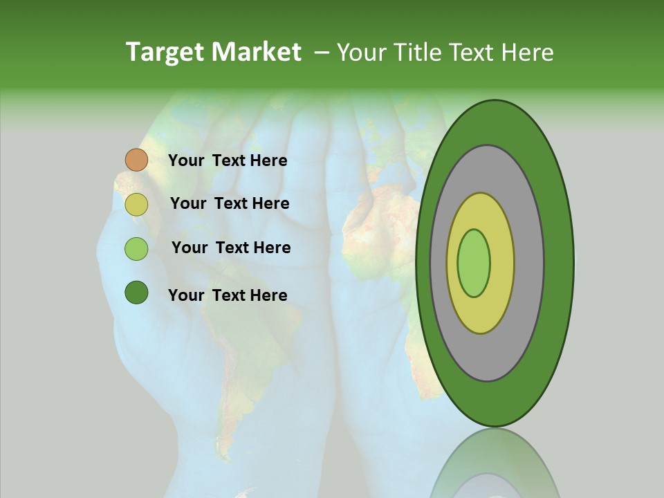 Globe Paint Future PowerPoint Template