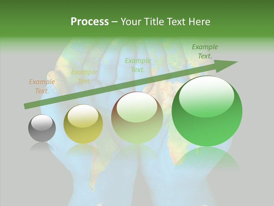 Globe Paint Future PowerPoint Template