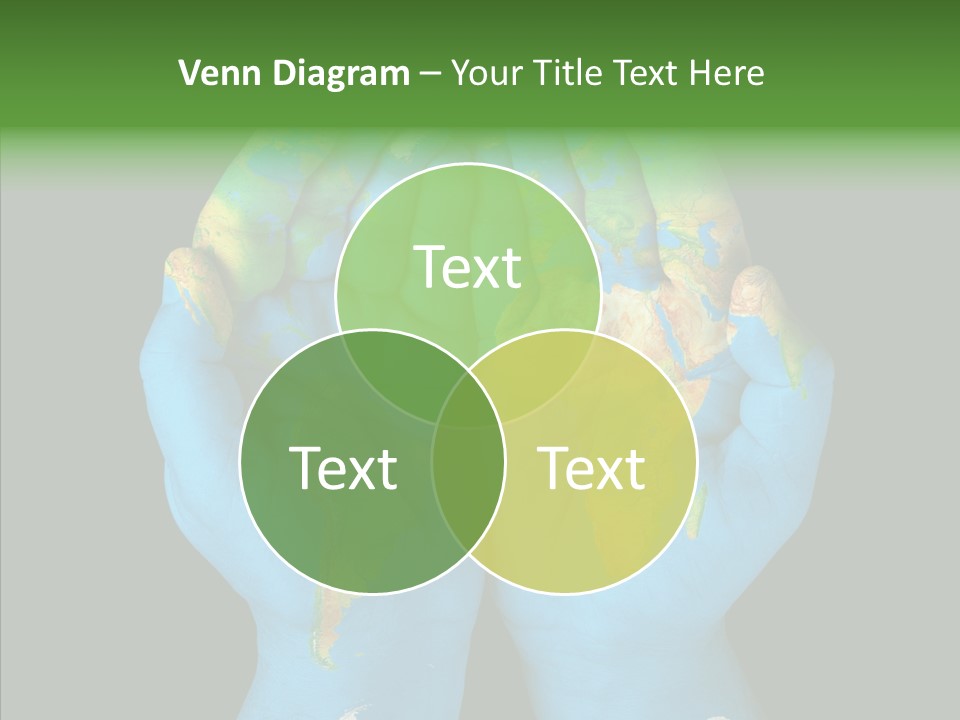 Globe Paint Future PowerPoint Template