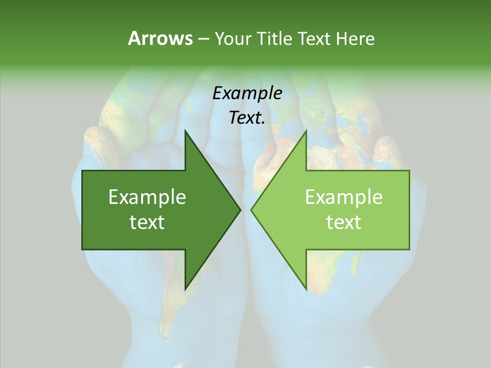 Globe Paint Future PowerPoint Template