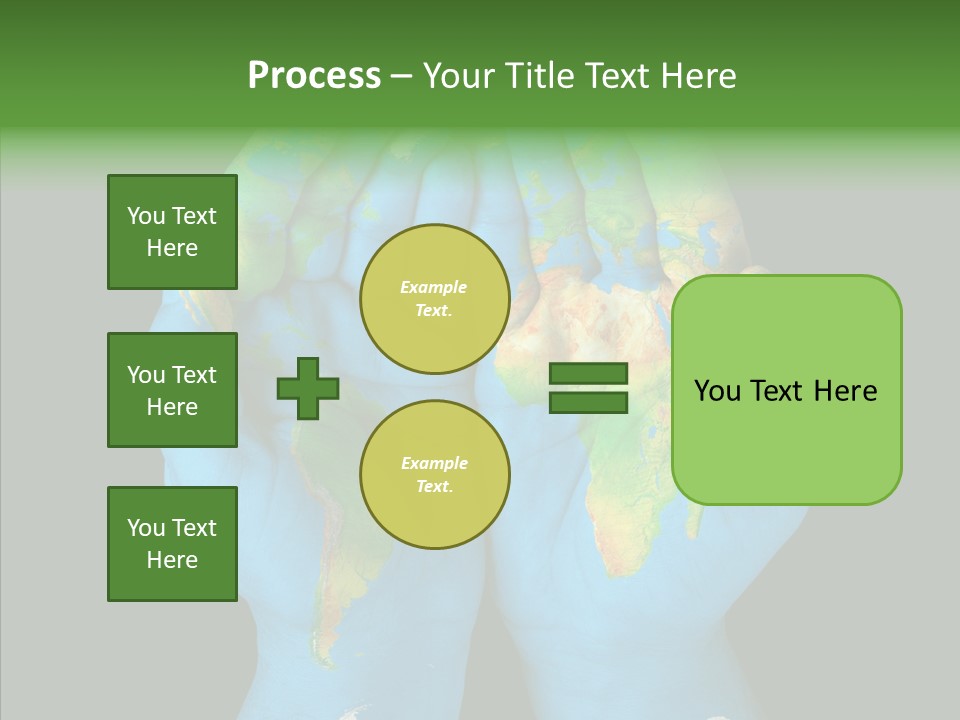 Globe Paint Future PowerPoint Template