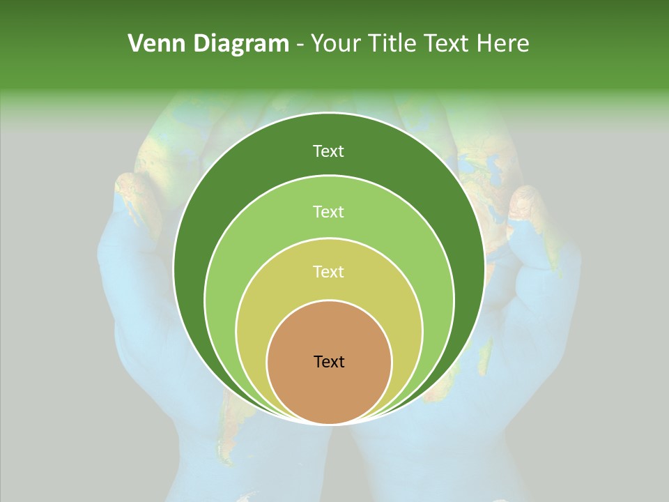 Globe Paint Future PowerPoint Template