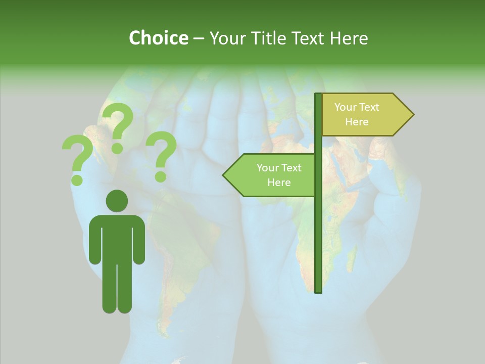 Globe Paint Future PowerPoint Template