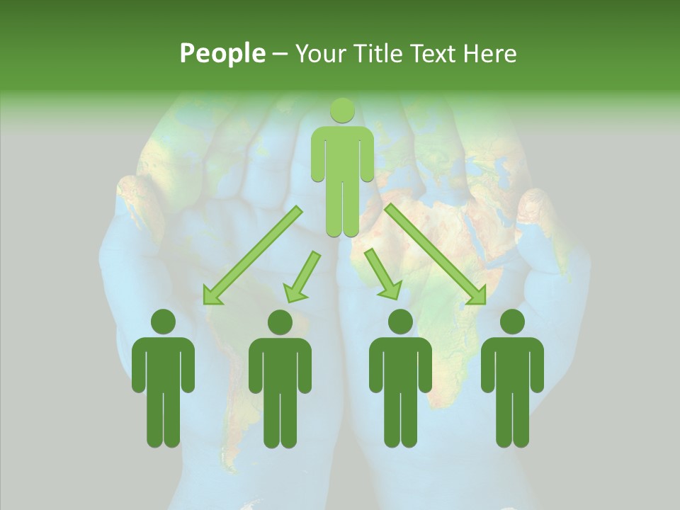 Globe Paint Future PowerPoint Template