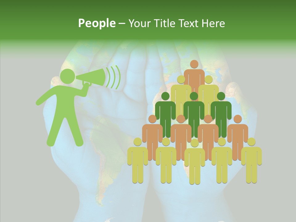 Globe Paint Future PowerPoint Template