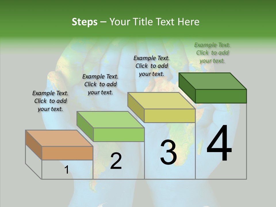 Globe Paint Future PowerPoint Template