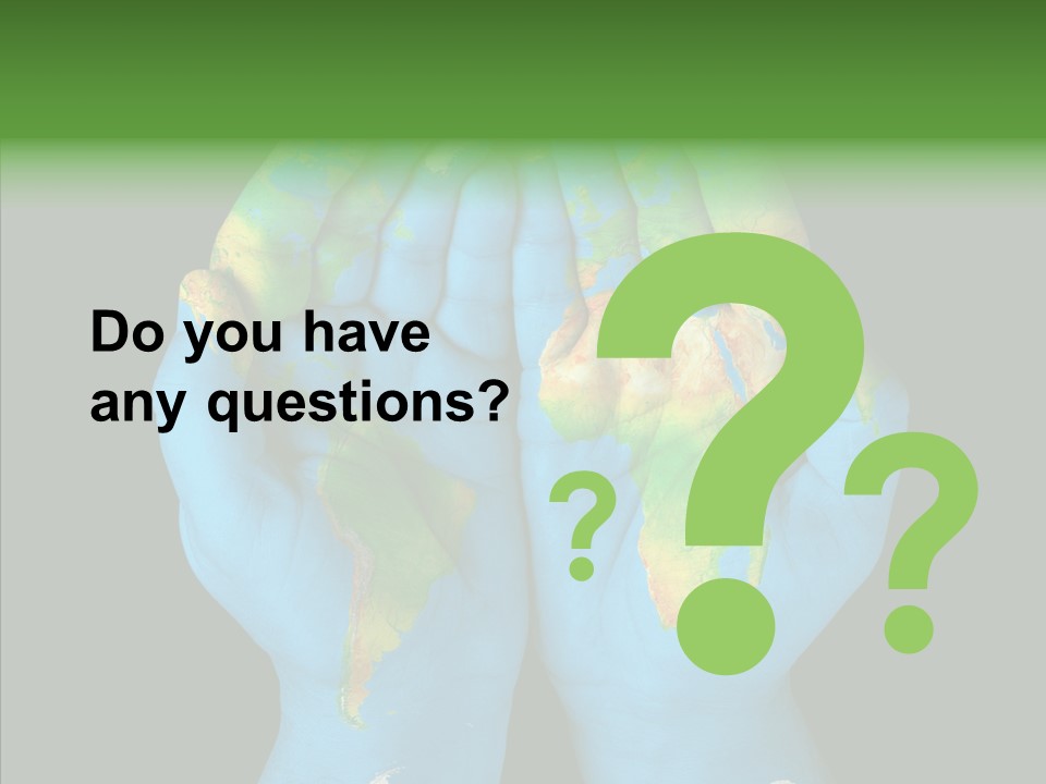 Globe Paint Future PowerPoint Template