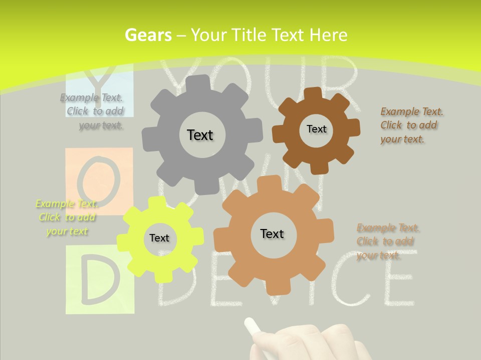 Bring Blackboard Workplace PowerPoint Template