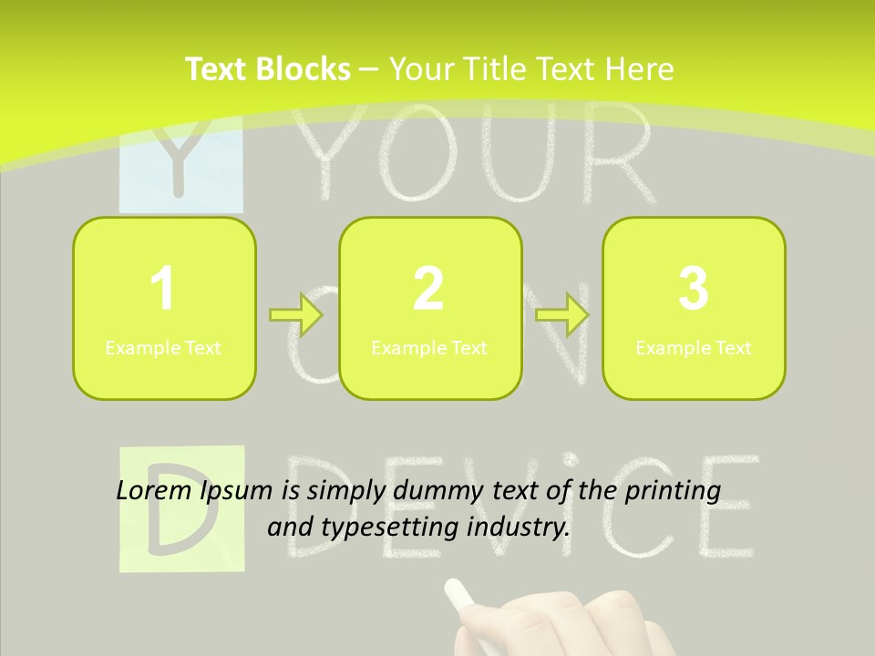 Bring Blackboard Workplace PowerPoint Template