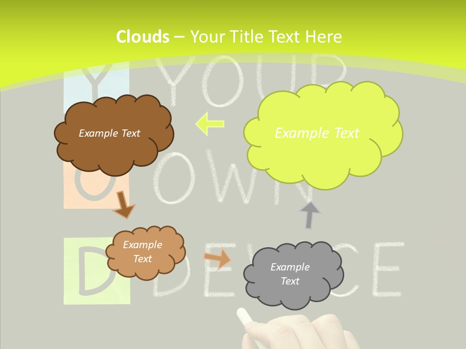 Bring Blackboard Workplace PowerPoint Template