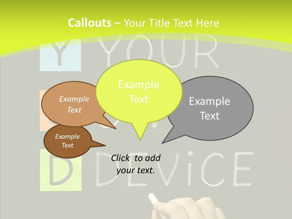 Bring Blackboard Workplace PowerPoint Template