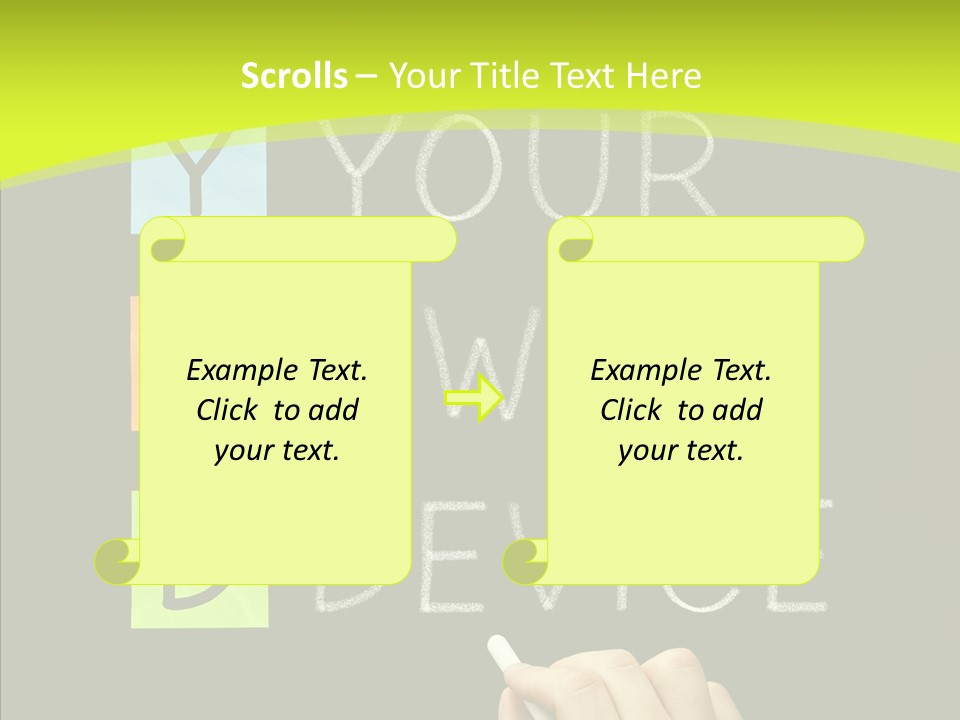 Bring Blackboard Workplace PowerPoint Template