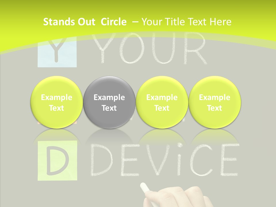 Bring Blackboard Workplace PowerPoint Template