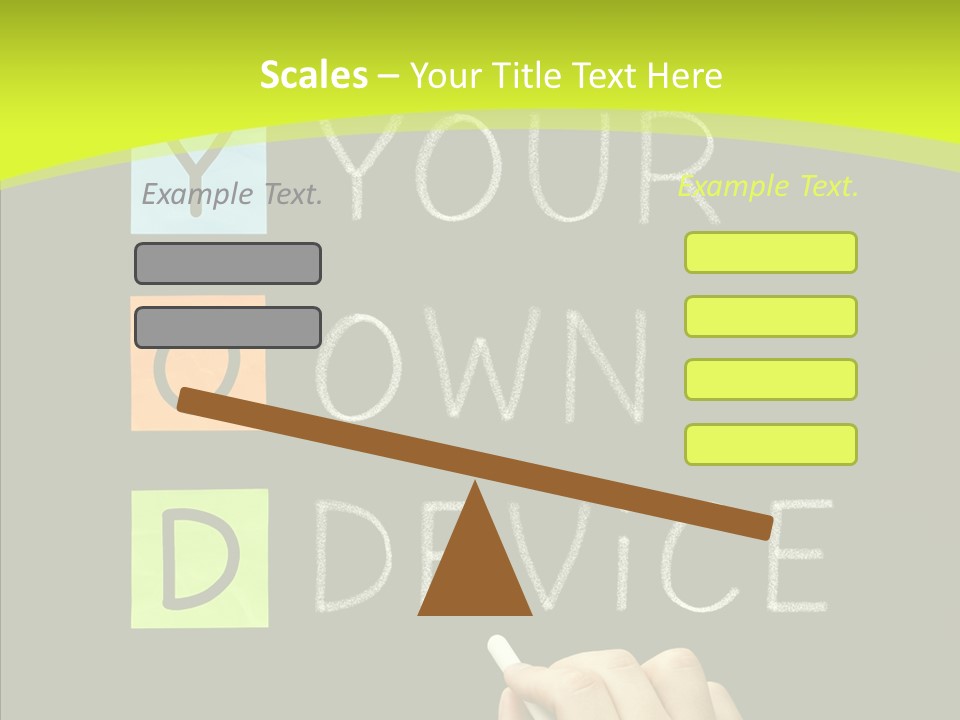 Bring Blackboard Workplace PowerPoint Template