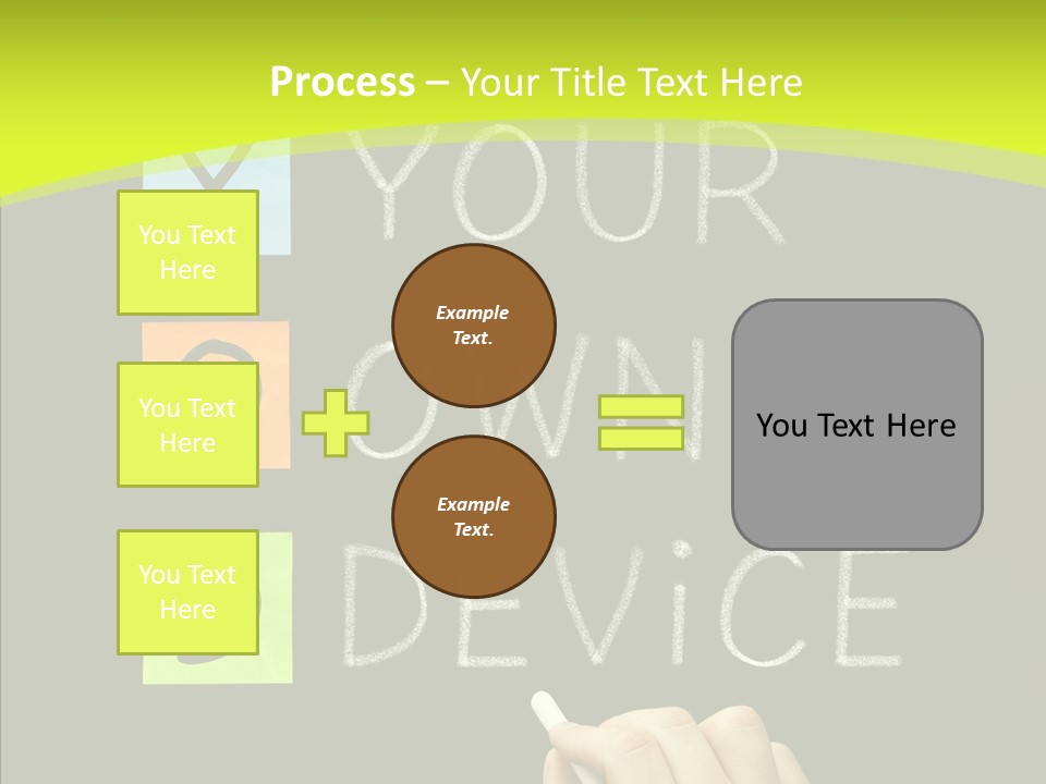 Bring Blackboard Workplace PowerPoint Template