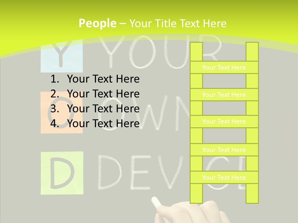 Bring Blackboard Workplace PowerPoint Template