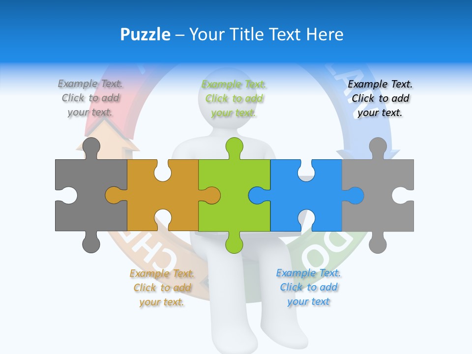 Chart Cycle Pdca PowerPoint Template