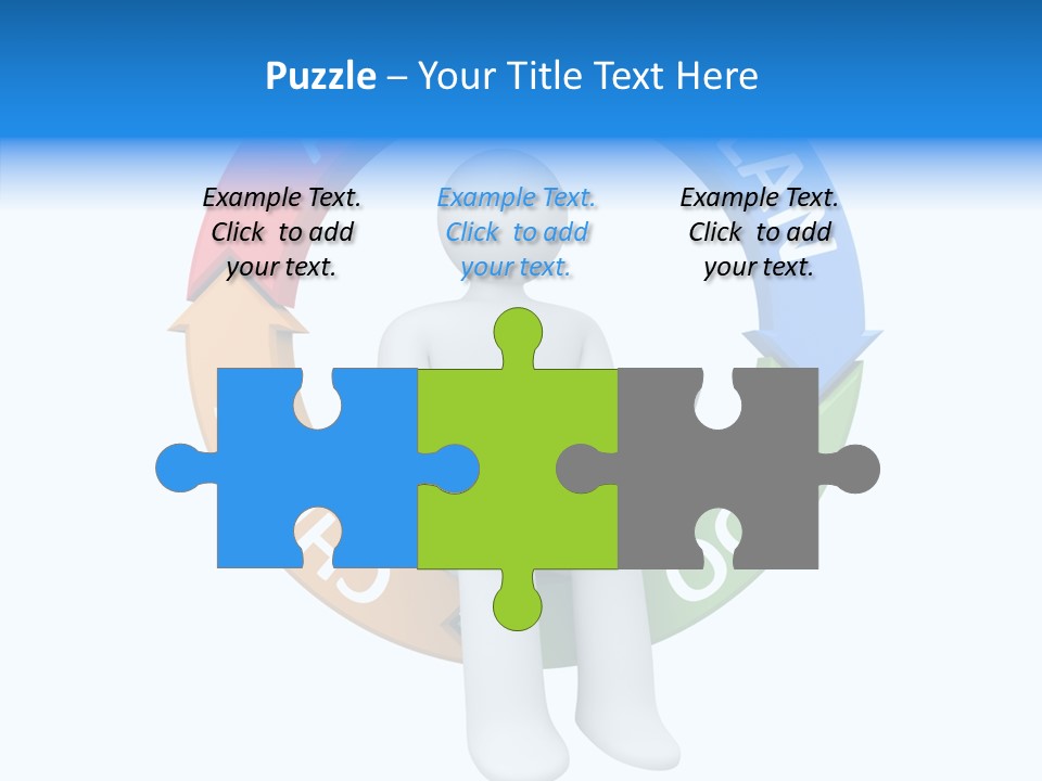 Chart Cycle Pdca PowerPoint Template