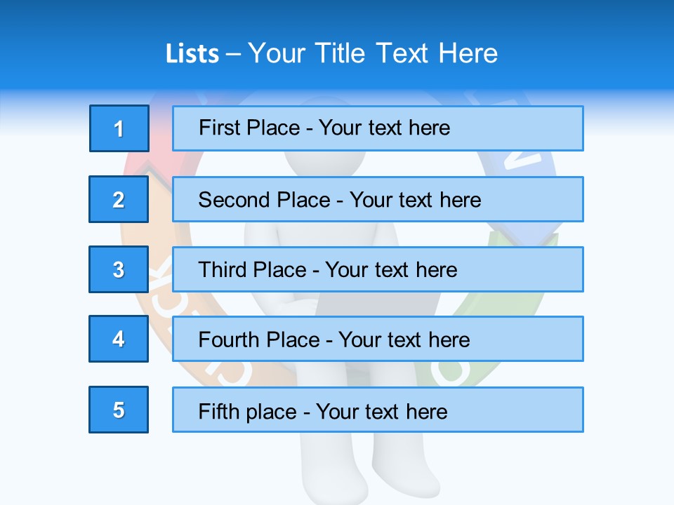 Chart Cycle Pdca PowerPoint Template