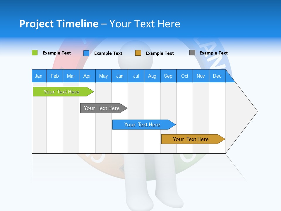 Chart Cycle Pdca PowerPoint Template