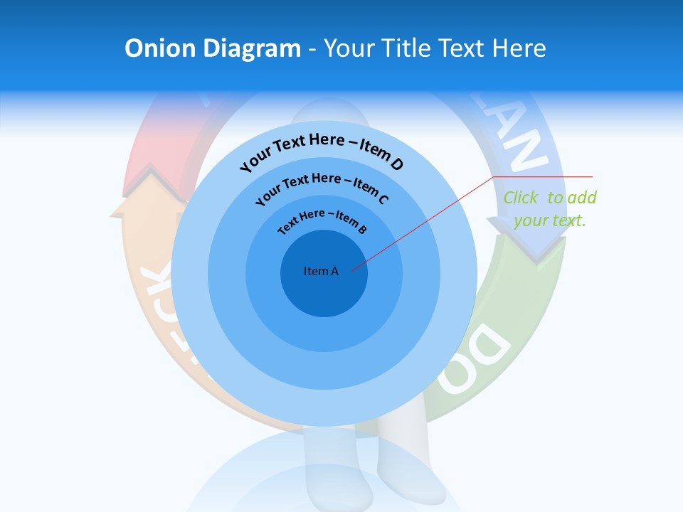 Chart Cycle Pdca PowerPoint Template