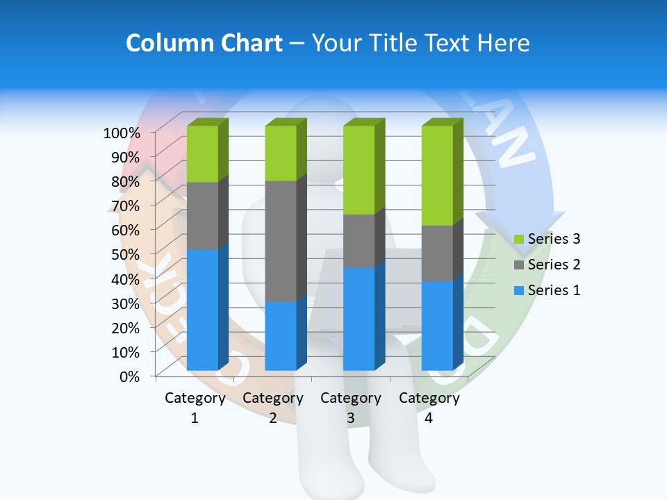 Chart Cycle Pdca PowerPoint Template