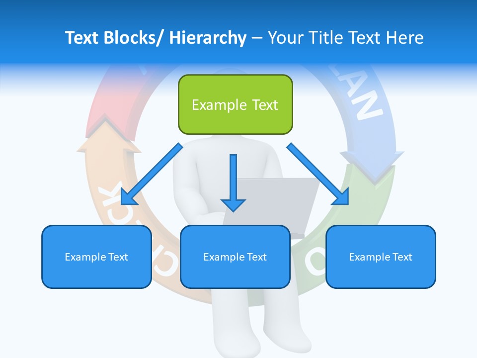 Chart Cycle Pdca PowerPoint Template
