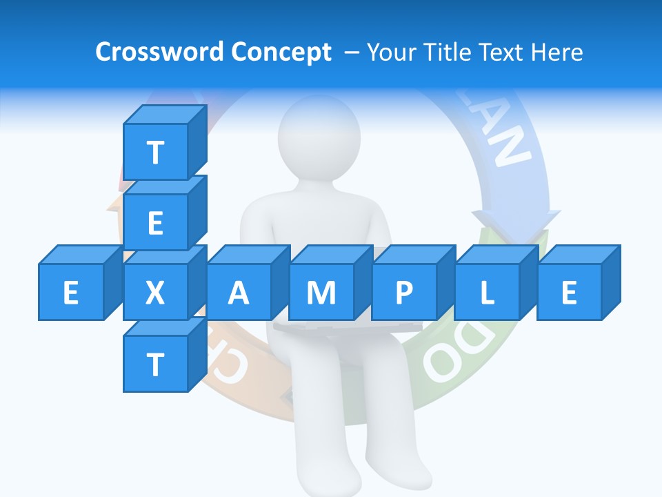 Chart Cycle Pdca PowerPoint Template