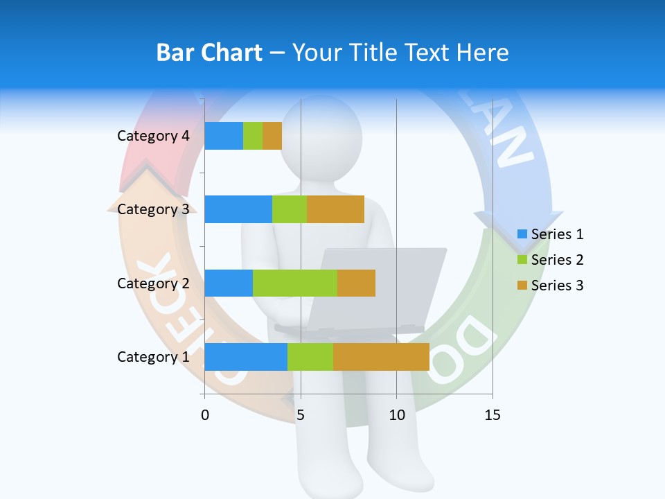 Chart Cycle Pdca PowerPoint Template
