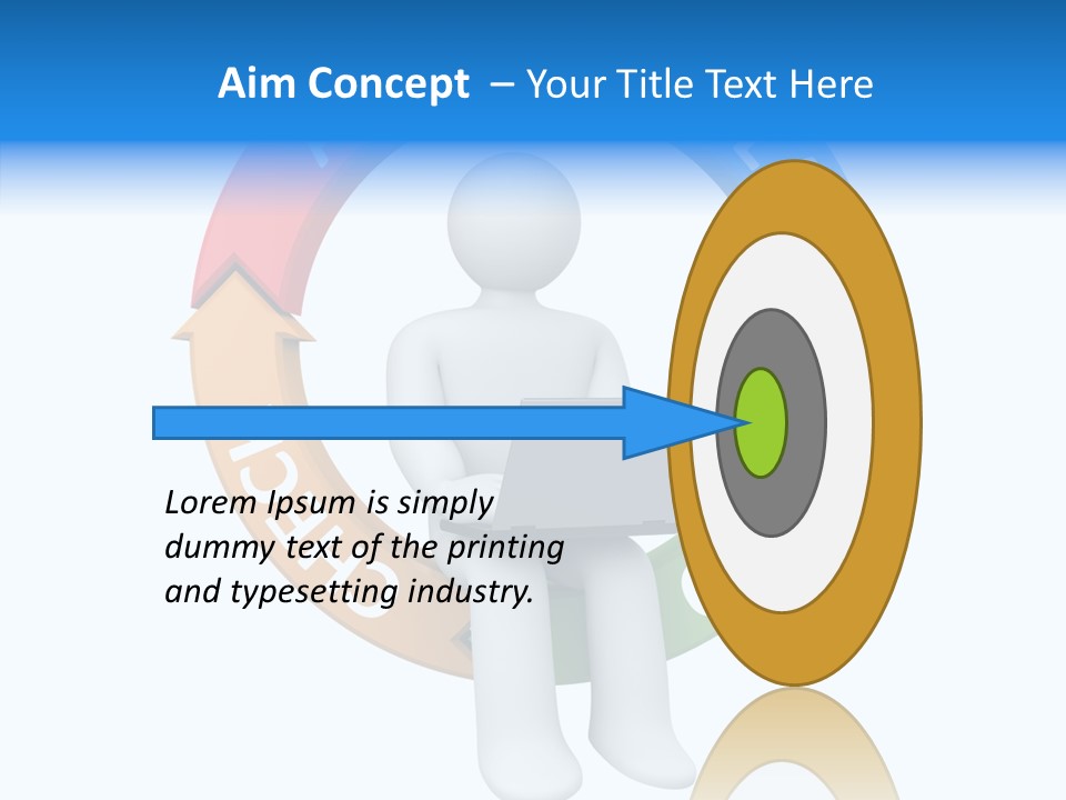 Chart Cycle Pdca PowerPoint Template