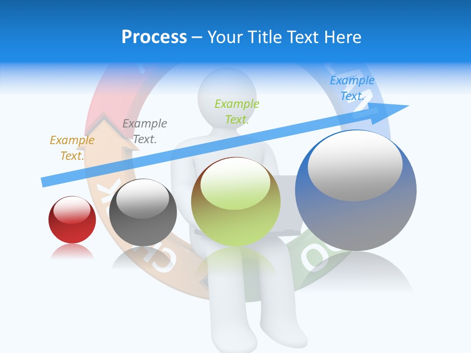 Chart Cycle Pdca PowerPoint Template
