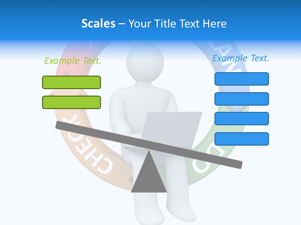 Chart Cycle Pdca PowerPoint Template