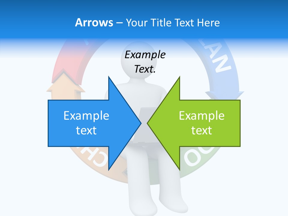 Chart Cycle Pdca PowerPoint Template