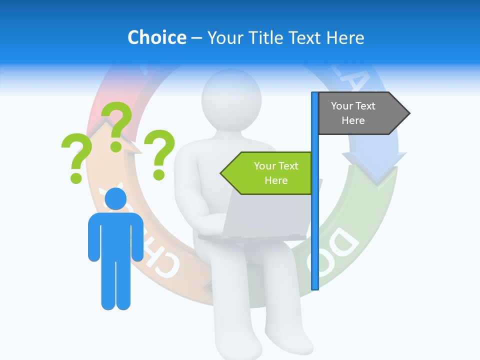 Chart Cycle Pdca PowerPoint Template