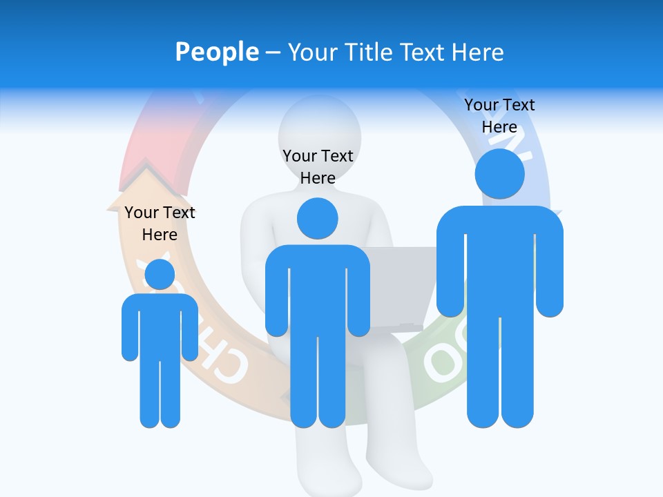 Chart Cycle Pdca PowerPoint Template