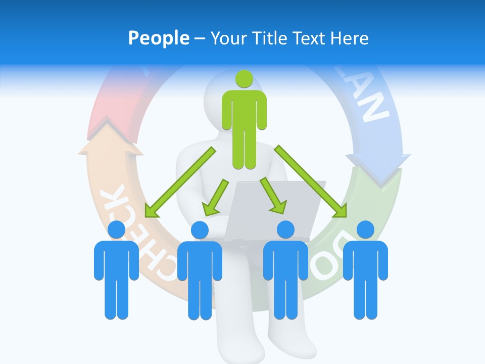 Chart Cycle Pdca PowerPoint Template