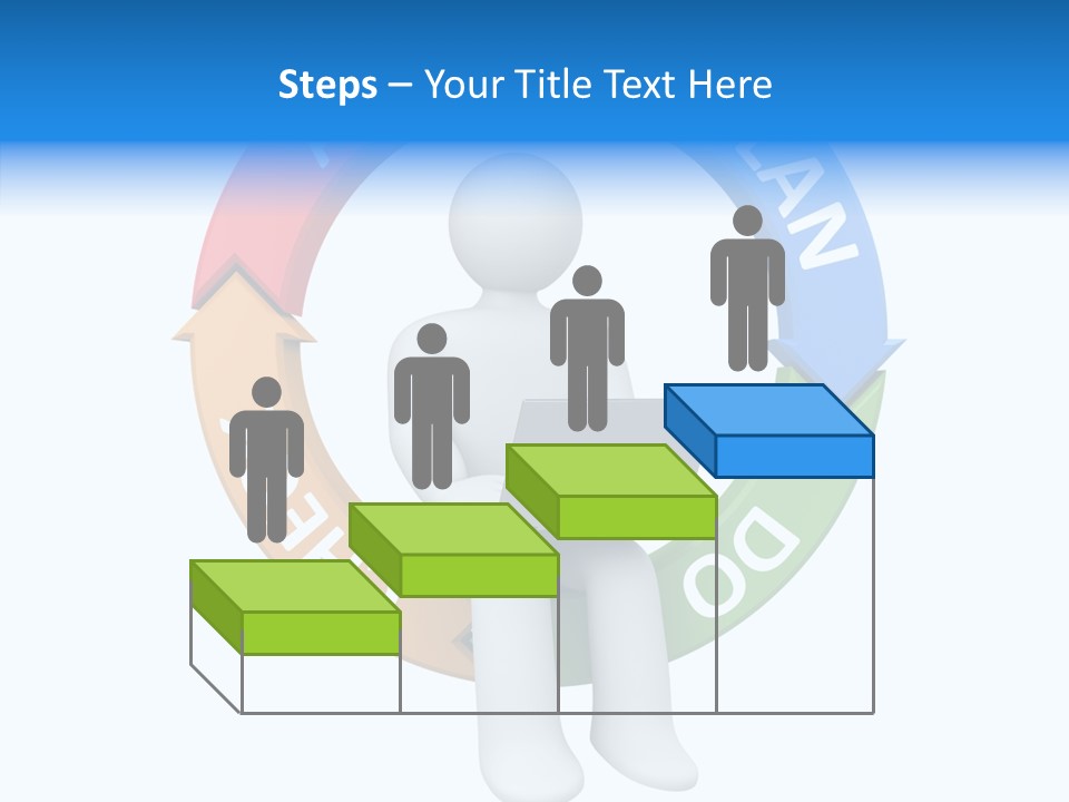 Chart Cycle Pdca PowerPoint Template