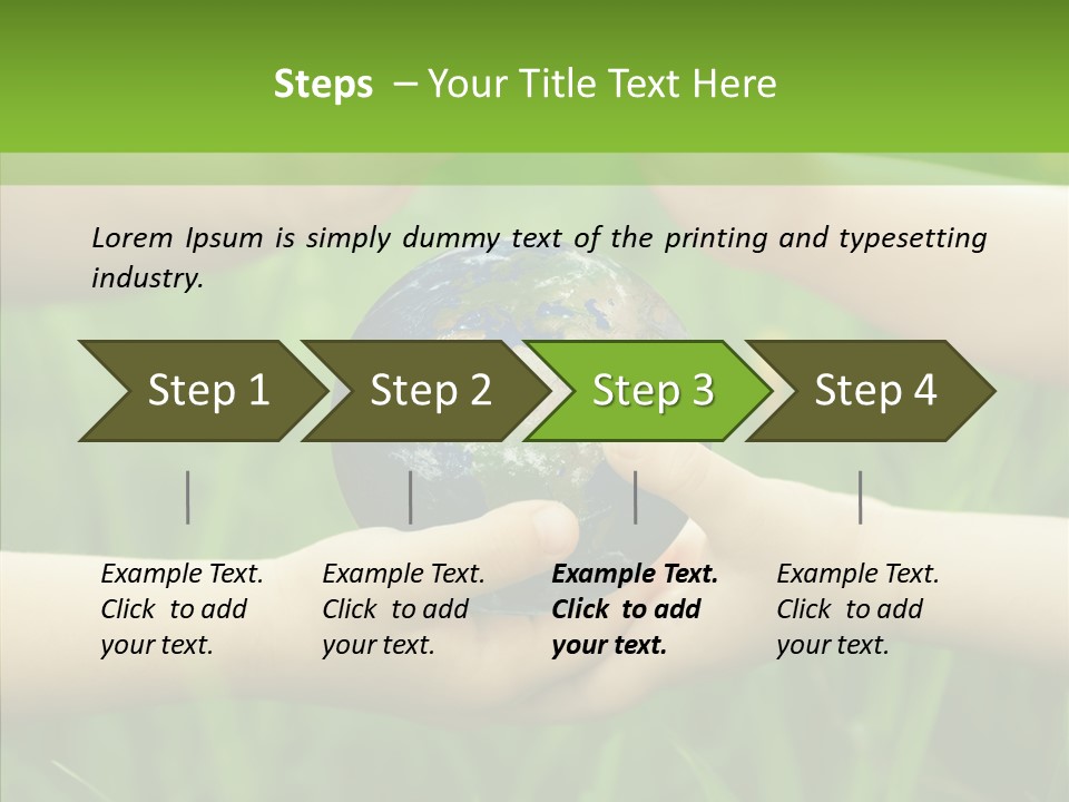 Family Care Freedom PowerPoint Template