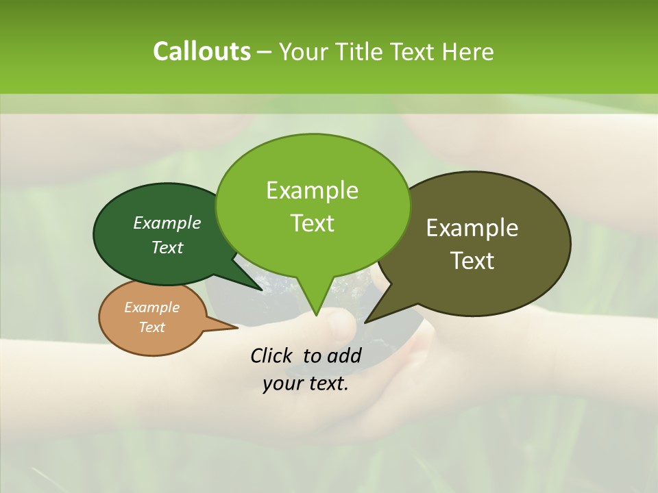 Family Care Freedom PowerPoint Template