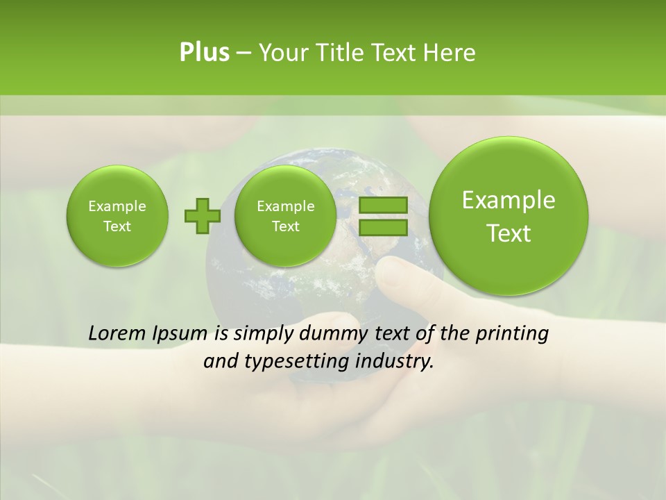 Family Care Freedom PowerPoint Template