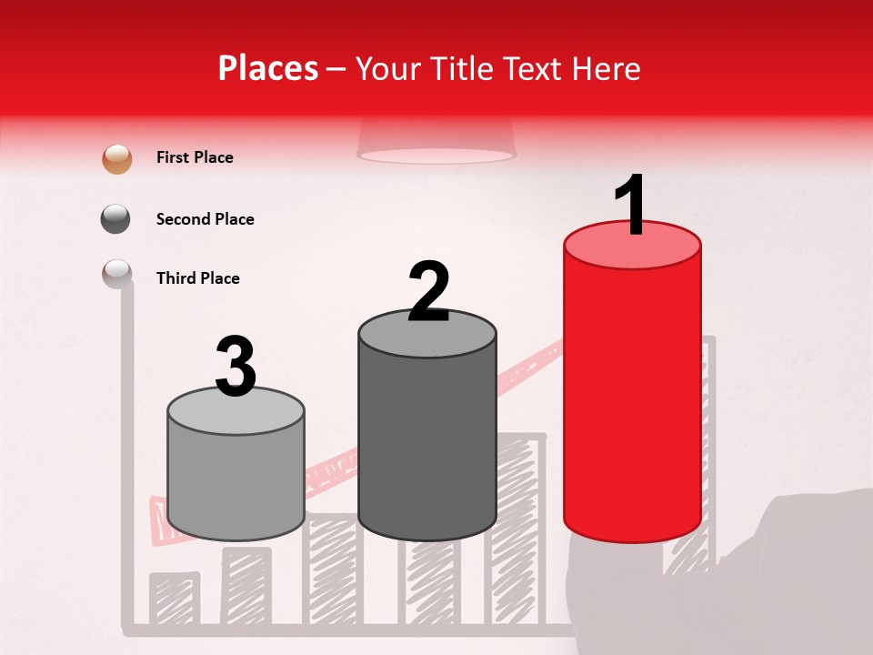Drawing Male People PowerPoint Template