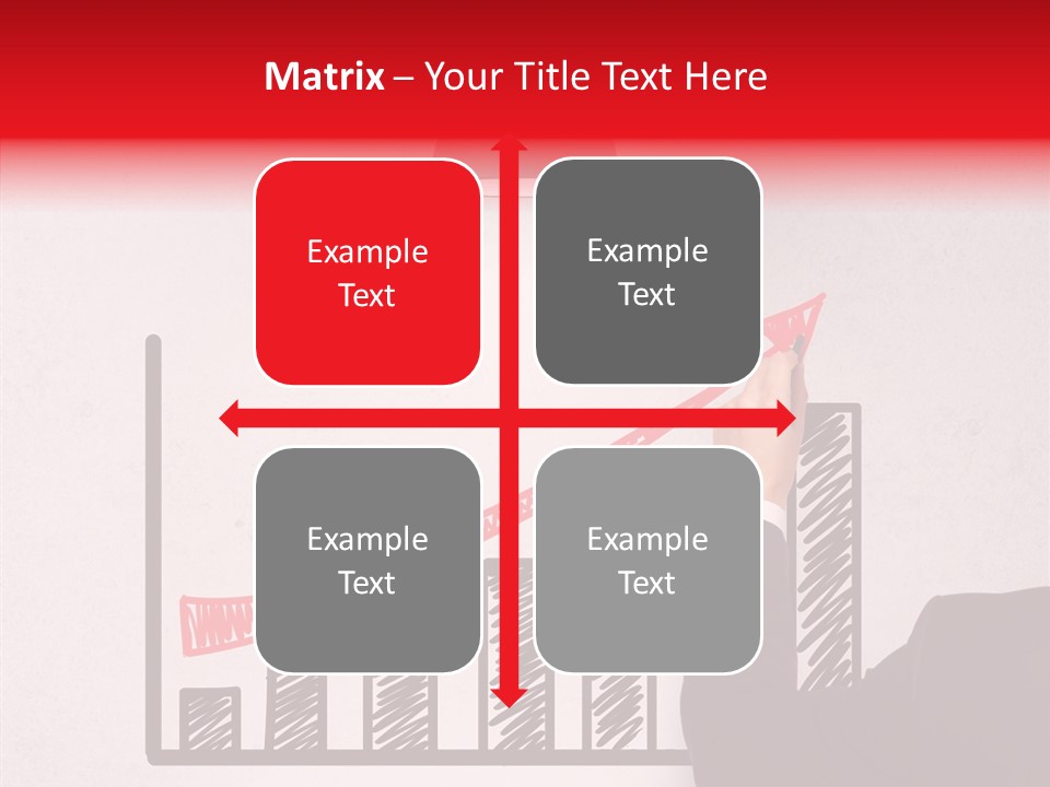Drawing Male People PowerPoint Template
