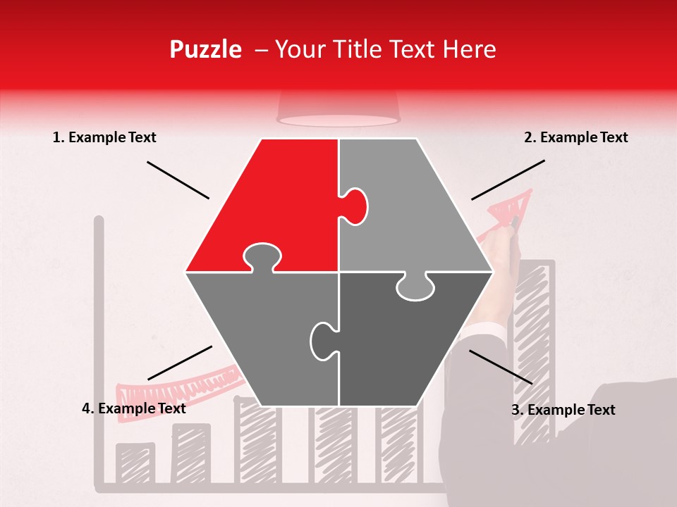 Drawing Male People PowerPoint Template