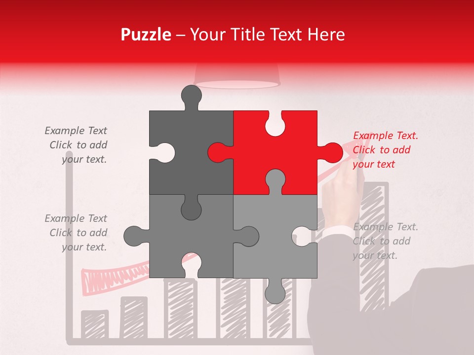 Drawing Male People PowerPoint Template