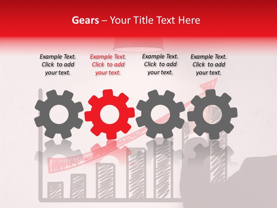 Drawing Male People PowerPoint Template